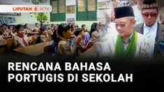 Bagi Anda para orang tua yang punya anak masih bersekolah, siap-siap ya, karena Presiden Prabowo Subianto meminta bahasa Portugis diajarkan di sekolah.