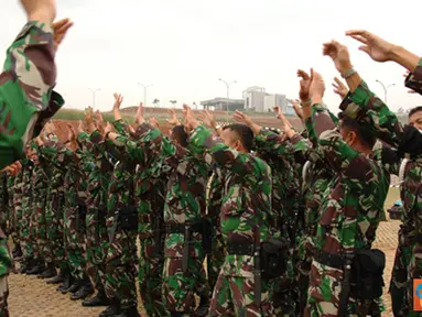 Satgas POM TNI Siap Berangkat ke Lebanon