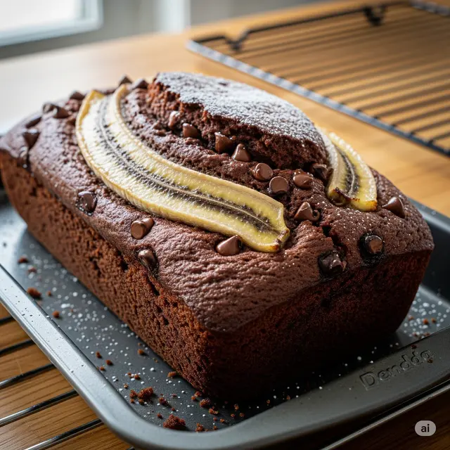 Cara Buat Roti Pisang Coklat Sederhana