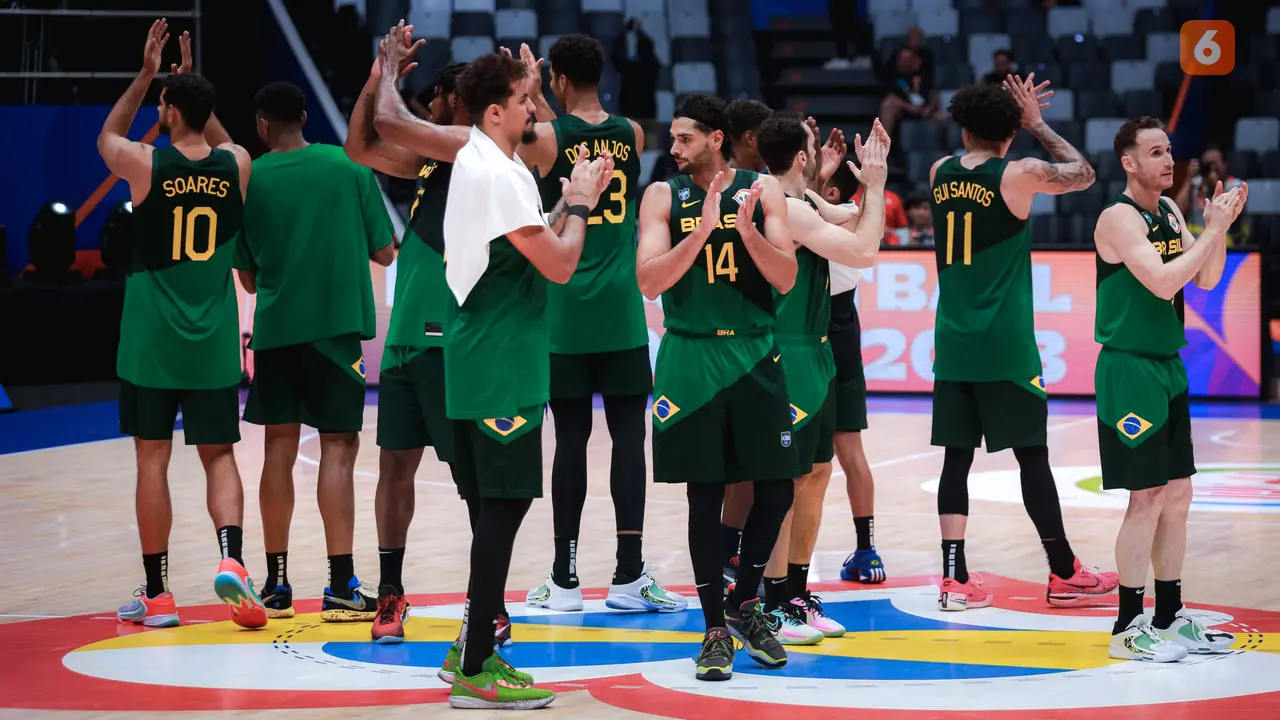 Timnas Basket Iran vs Brasil - FIBA World Cup 2023