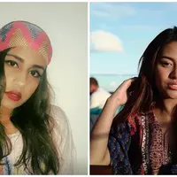 Aurel Hermansyah-Syeilla Ricardo, anak kandung dan tiri Krisdayanti. (Instagram Instagram/aurelie.hermansyah)