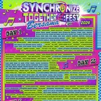 Lineup Synchronize 2024. [Foto: Synchronize]