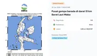 Gempa Hari Ini: Magnitudo 3,5 Getarkan Halmahera Timur