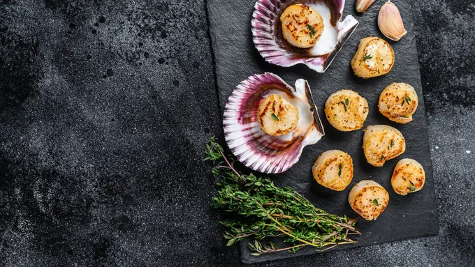 Scallop Panggang Lemon