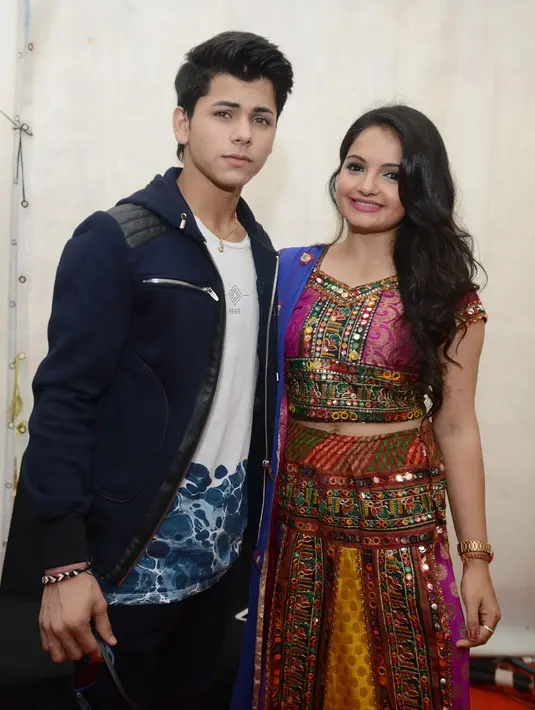 Antusias dari pemeran serial ‘Gopi’, Giaa Maneek dan Siddharth Nigam kabarnya sudah dirasakan sebelum acara Meet and Greet itu berlangsung. (Bambang E. Ros/Bintang.com)