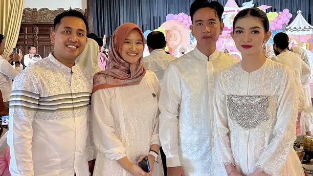 Kakak Ipar Erina Gudono Tampil Stunning di Acara Akikah Anaknya, Selvi Ananda dan kahiyang Ayu.
