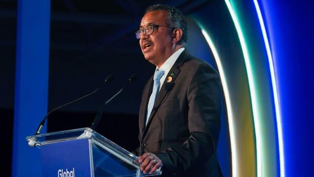 Direktur Jenderal Organisasi Kesehatan Dunia (WHO) Tedros Adhanom Ghebreyesus
