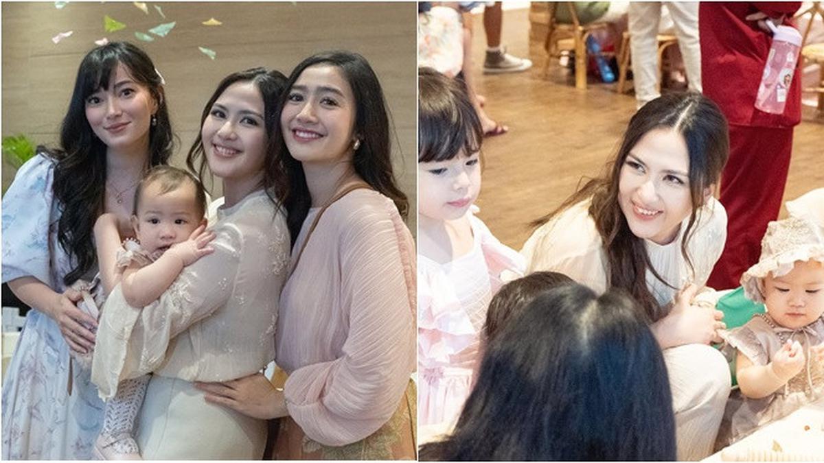 6 Potret Asmirandah Hadiri Pesta Ultah Anak Jessica Mila, Kompak Bareng Chloe