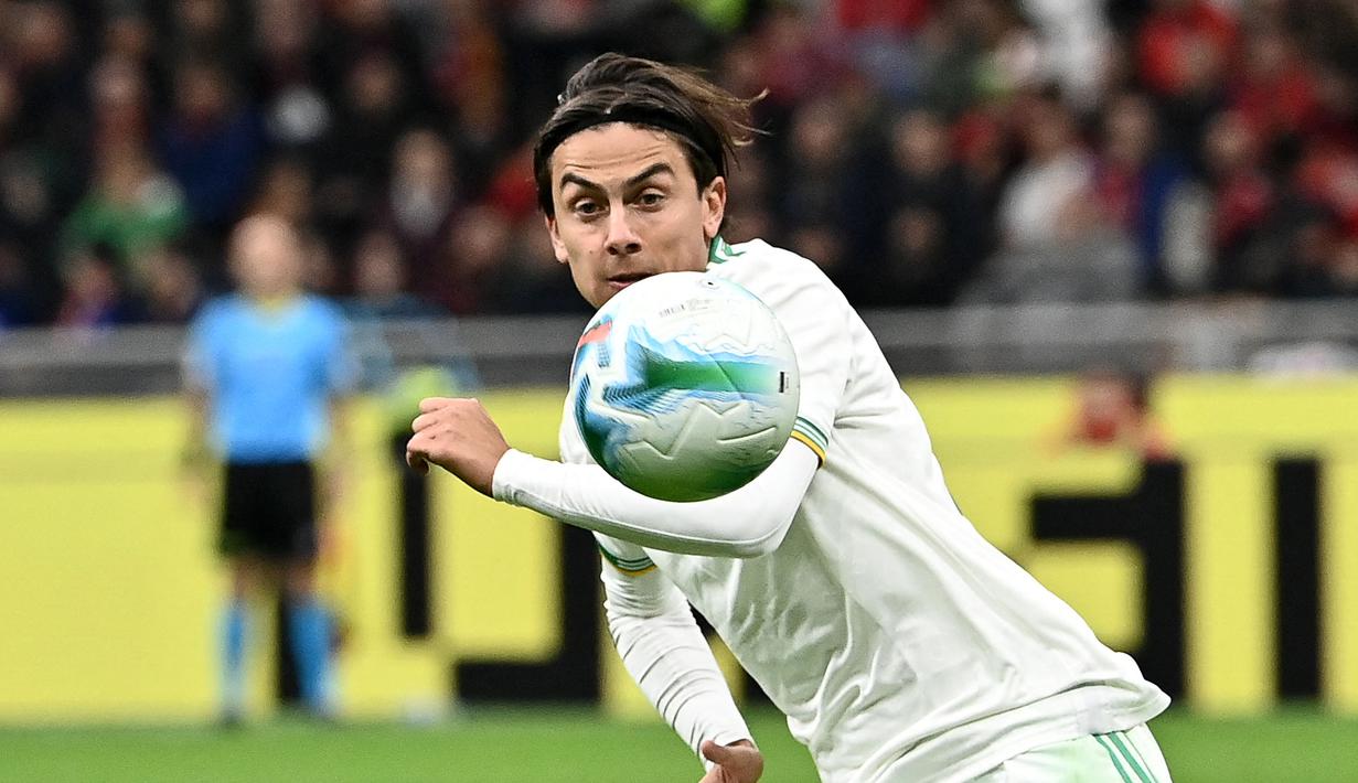 Peluang tersebut sejatinya mampu menyelamatkan AS Roma dari kekalahan setelah kebobolan pada menit ke-39 melalui Strahinja Pavlovic. (AFP/Isabella Bonotto)