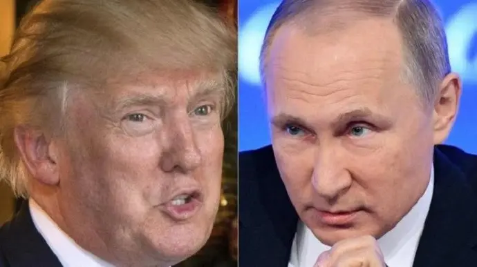Presiden AS Donald Trump dan Presiden Rusia Vladimir Putin (AFP)