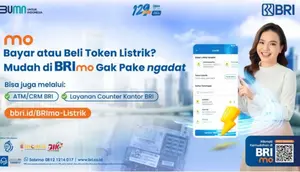 Bayar atau belui token listrik di BRImo. (Foto: Istimewa)