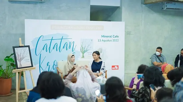Natasha Rizky Rilis Buku Baru