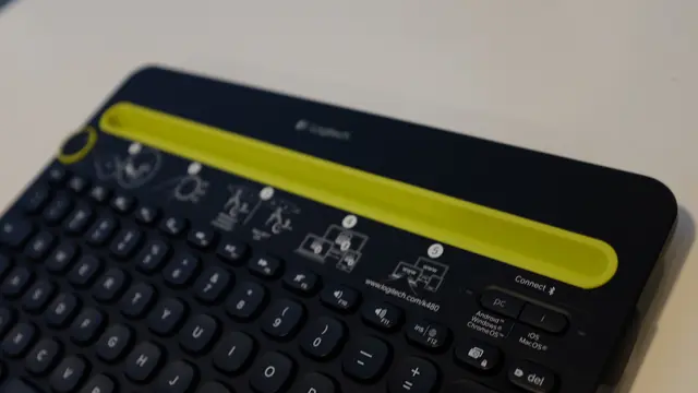Logitech K480. Liputan6.com/Iskandar