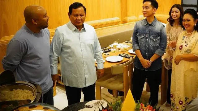 Tampilan Perdana Selvi Ananda Setelah Gibran Rakabuming Menang PilPres. [@prabowo]