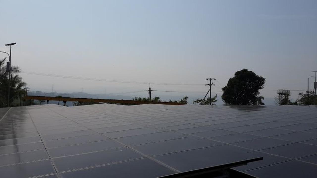 PLTS Cirata, Purwakarta, Jawa Barat.