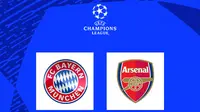 Liga Champions - Bayern Munchen Vs Arsenal (Bola.com/Adreanus Titus)