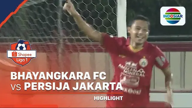 Berita Video Highlights Shopee Liga 1 2020, Bhayangkara FC Vs Persija Jakarta 2-2