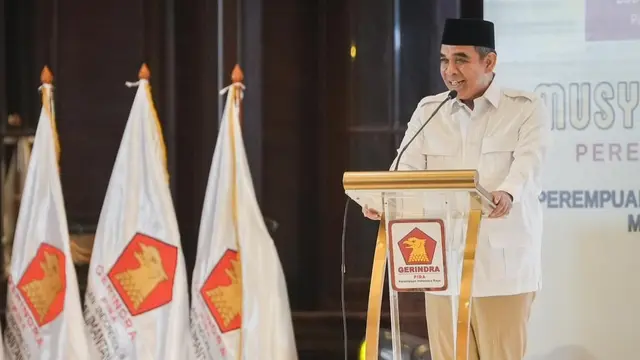 Ketua Dewan Kehormatan Partai Gerindra Ahmad Muzani.
