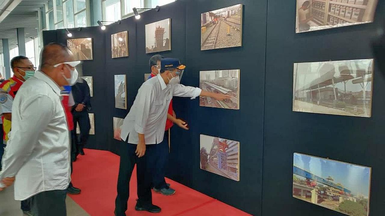 Kunjungan Kerja Menhub Budi Karya Sumadi dalam rangka peninjauan sarana dan prasarana transportasi di Provinsi Sumatera Utara, Sabtu (7/11/2020). (Dok Kemenhub)