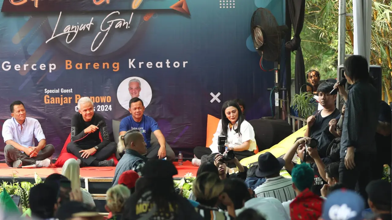 Penyanyi Once Mekel meminta bakal capres Ganjar Pranowo memberi perhatian dan kepedulian penuh terhadap insan musik Indonesia.