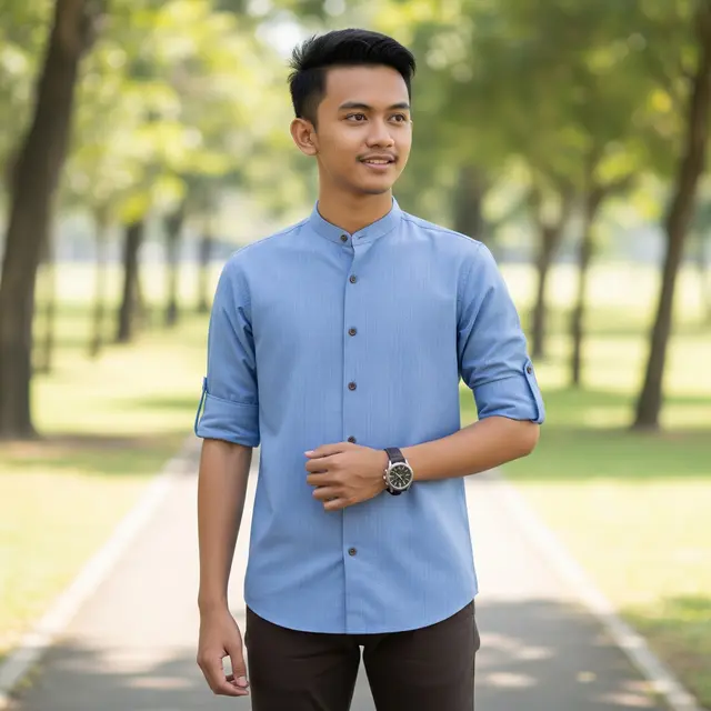 Koko Modern Kerah Shanghai Slim Fit (Gemini AI)