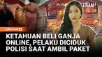 Seorang pengedar ganja ditangkap polisi di gerai ekspedisi kawasan Cimanggis, Depok, saat hendak mengambil paket berisi 2,1 kilogram ganja yang dibelinya secara daring.