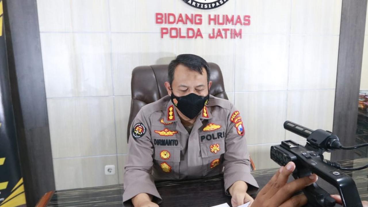 Kabid Humas Polda Jatim, Kombes Pol Dirmanto. (Dian Kurniawan/Liputan6.com)