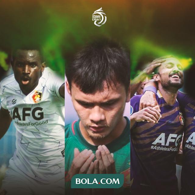 Persik Kediri - Hamra Hehanusa, Rohit Chand, dan Flavio Silva