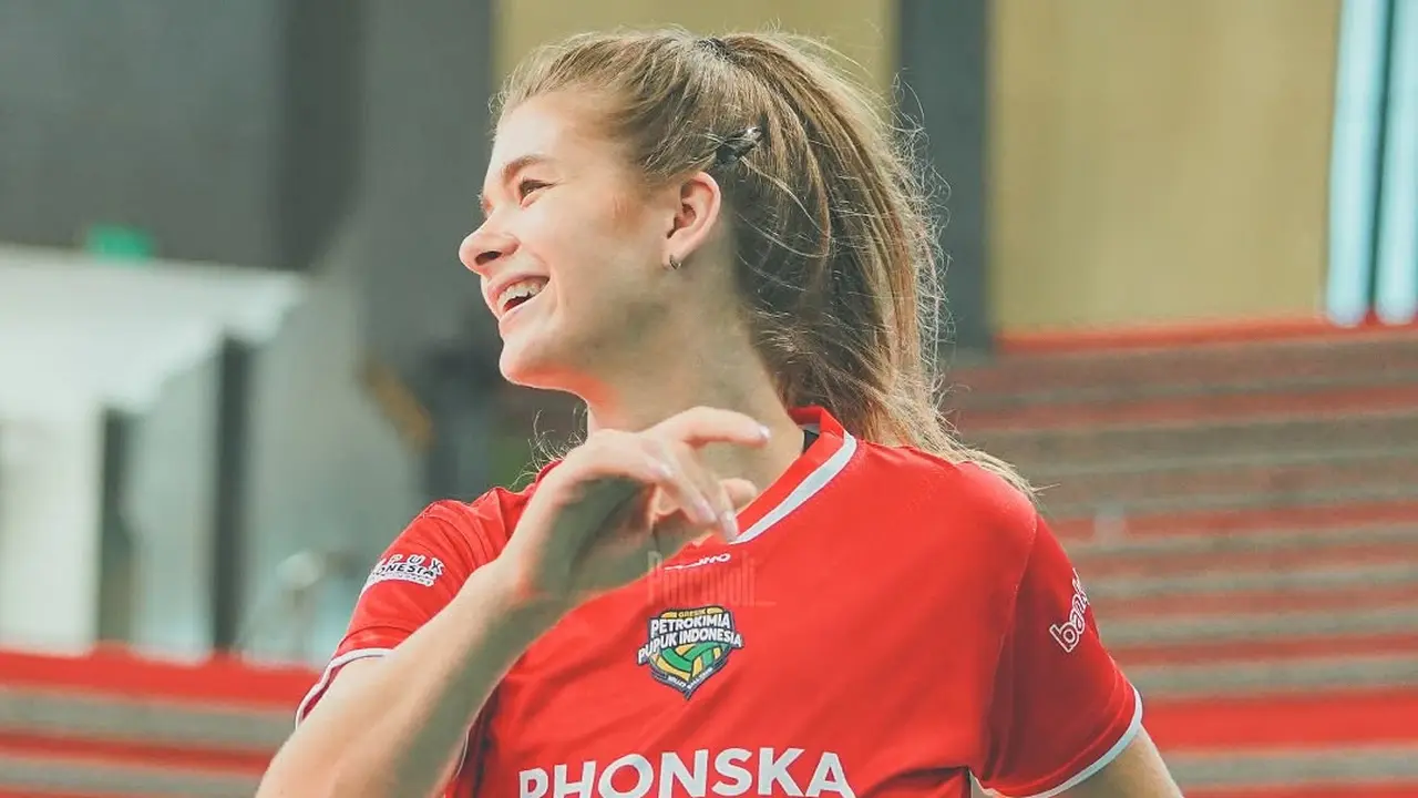 Hanna Davyskiba - Gresik Petrokimia Pupuk Indonesia - PLN Mobile Proliga 2025 - Bola Voli