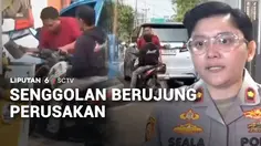 Senggolan Berujung Perusakan