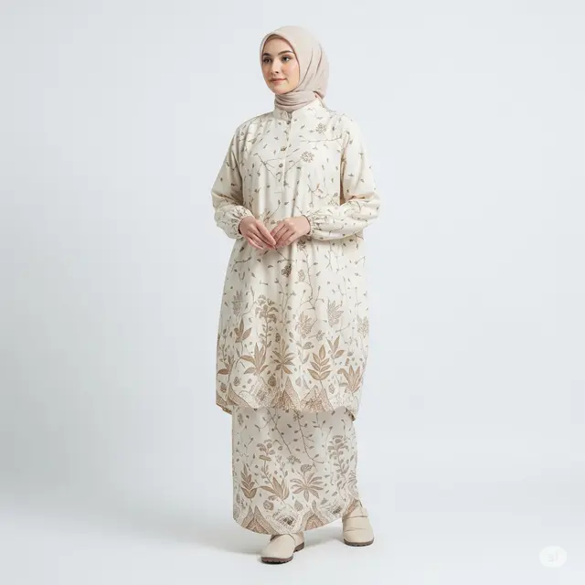 7 Model Baju Batik buat Umroh yang Nyaman dan Elegan