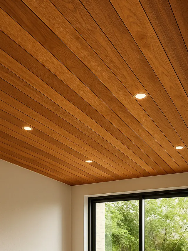 Plafon Kayu Panel (Foto: Rizka Nur Laily via ChatGPT)