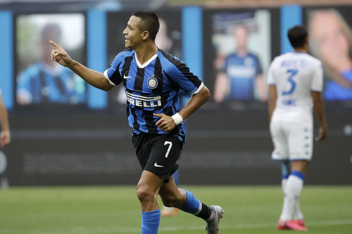 FOTO: Inter Milan Pesta Gol ke Gawang Brescia