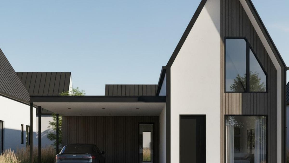 7 Model Rumah Minimalis Gunungan Depan, Inspirasi Ciptakan Hunian Unik dan Estetik yang Kekinian