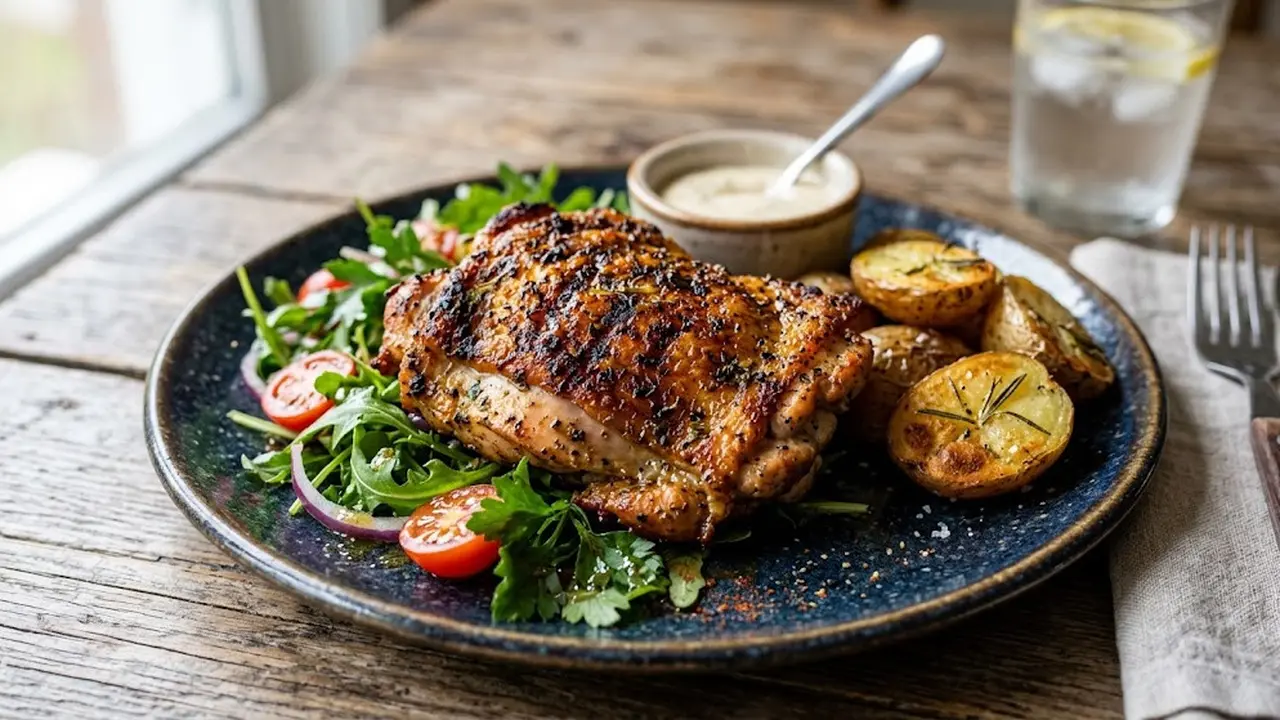 Resep Crispy Grilled Chicken
