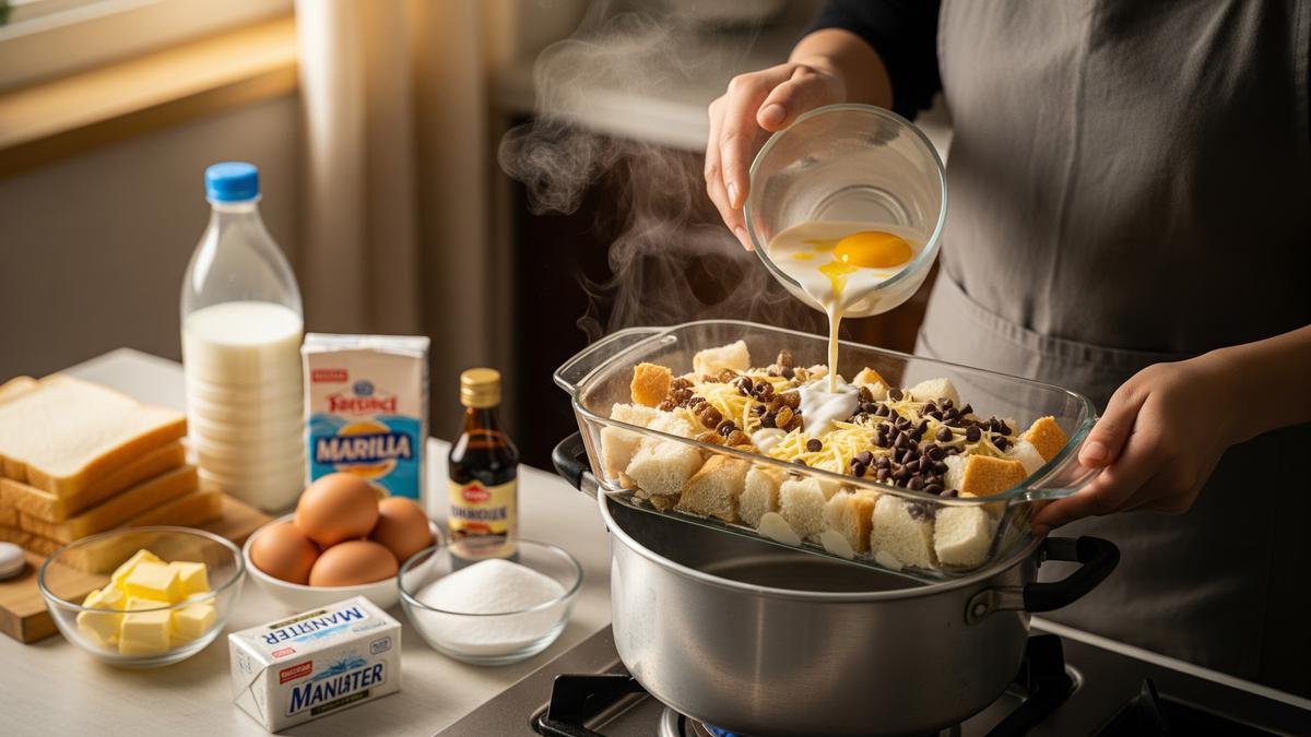 Cara Membuat Puding Roti Kukus Ekonomis untuk Jualan, Ide Bisnis Kuliner Menguntungkan