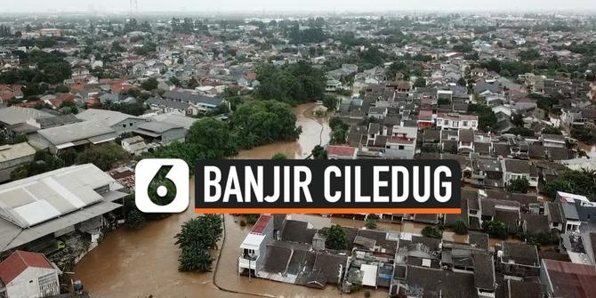 VIDEO: Pantauan Udara Banjir Ciledug Indah