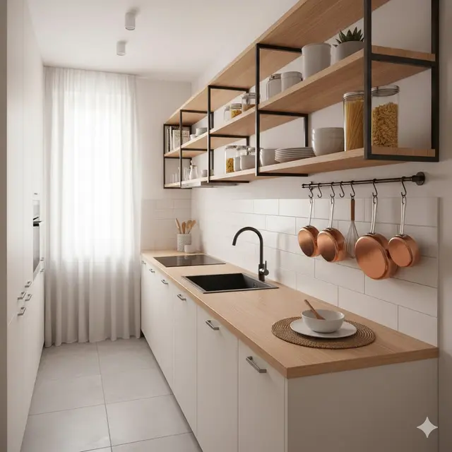 Model Dapur Minimalis Lurus