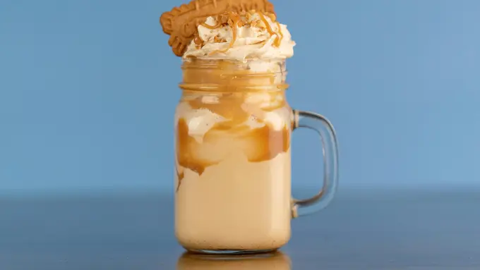 caramel frappe cover