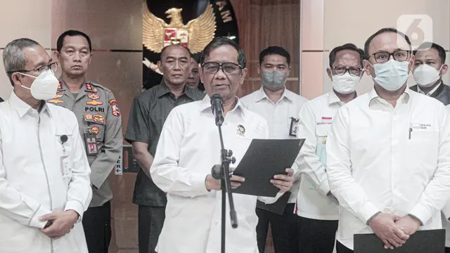 Menko Polhukam Bersama Wakil Ketua KPK Jelaskan Kondisi Papua Pasca Lukas Enembe Jadi Tersangka Korupsi
