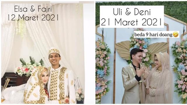 Tidak Janjian, Tanggal Pernikahan Wanita dengan Sahabatnya Ini Curi Perhatian