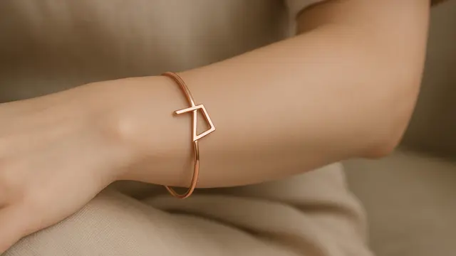 Model Gelang Rose Gold Minimalis