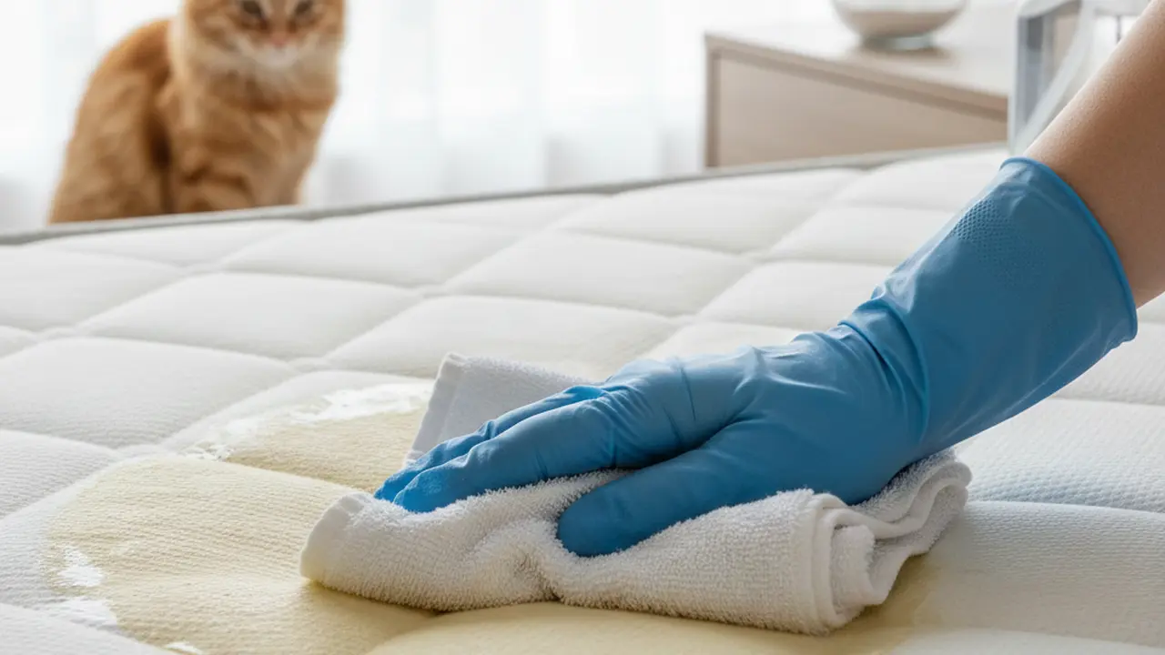 Trik Membersihkan Kasur yang Dikencingi Kucing. AI