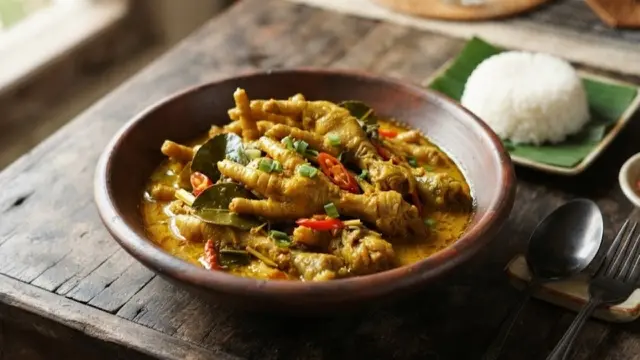 Resep Ceker Bumbu Kuning