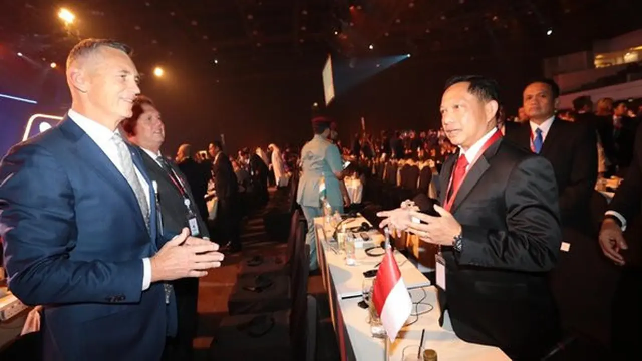 Kapolri Jenderal Tito Karnavian saat menghadiri sidang Interpol (istimewa)