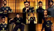 Manchester United merilis jersey ketiga musim ini. (Bola.com/Dok. Manchester United official)