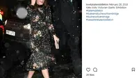 Kate Middleton menembus udara London yang dingin hanya dengan gaun floral (instagram/lovelykatemiddleton)