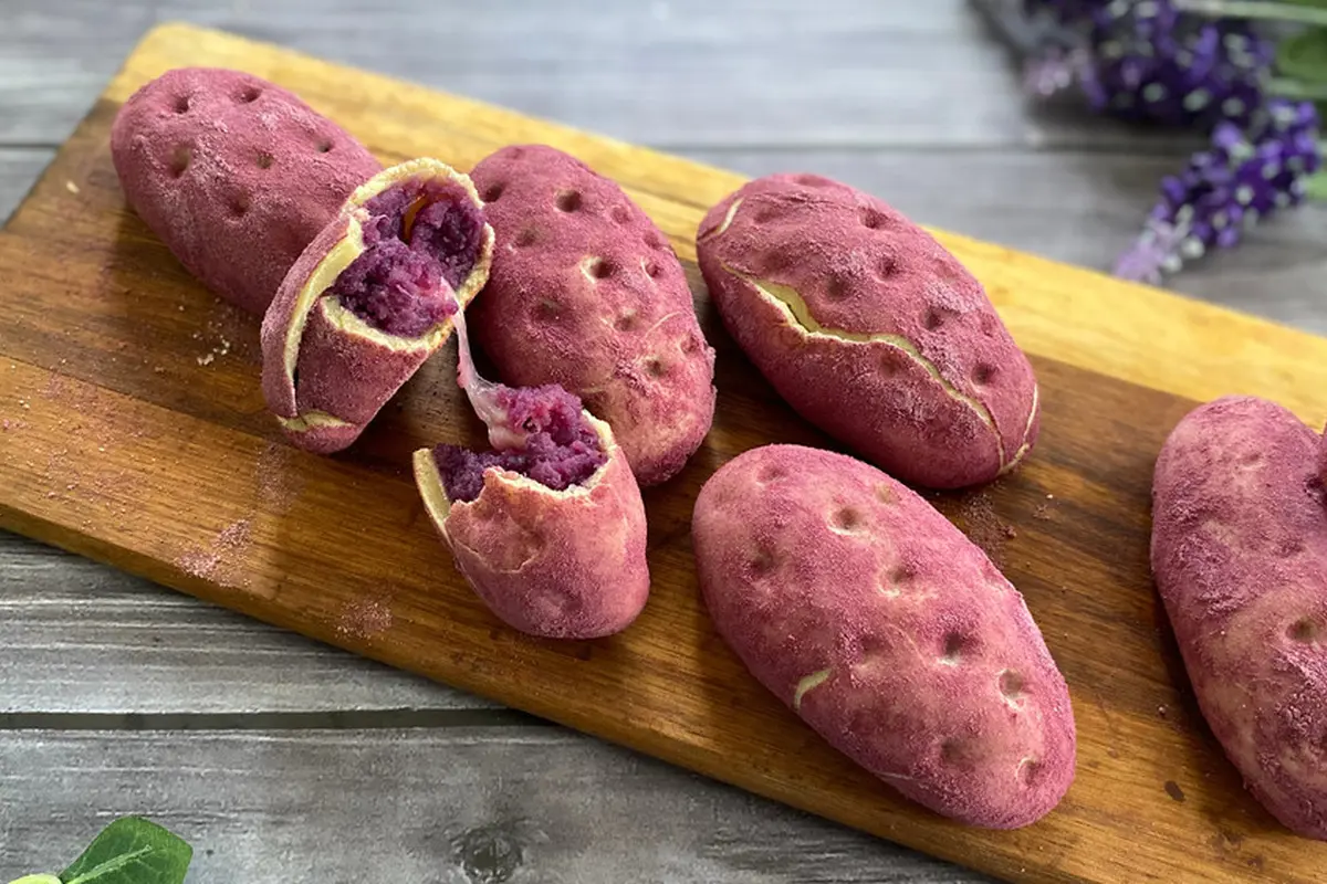 Resep Sweet Potato Mochi Bread ala Korea