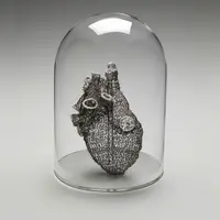 Seorang seniman membuat anatomi jantung dari kawat. Keren banget! (Via: boredpanda.com)