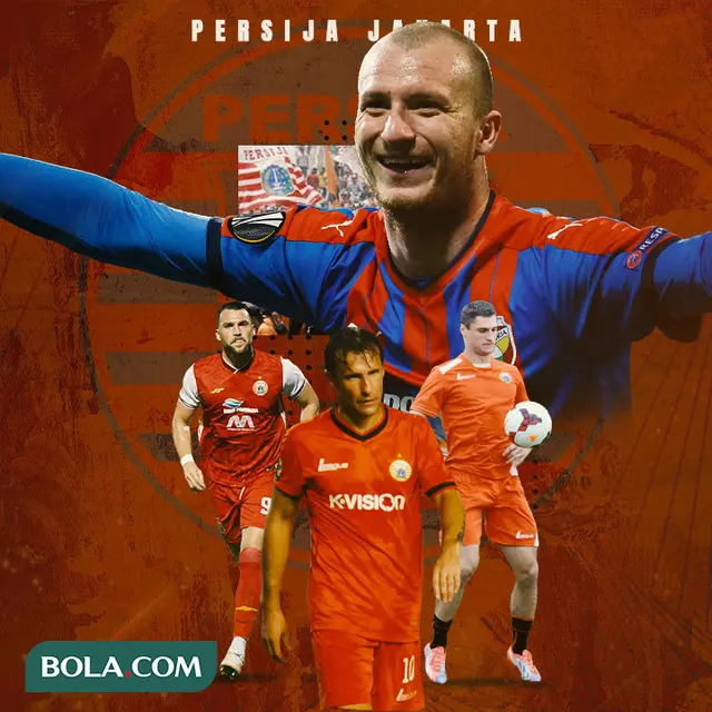 Persija Jakarta - Striker Persija asal Eropa